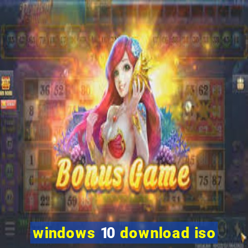 windows 10 download iso